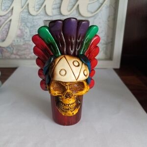 Colorful Skull Shot Glass